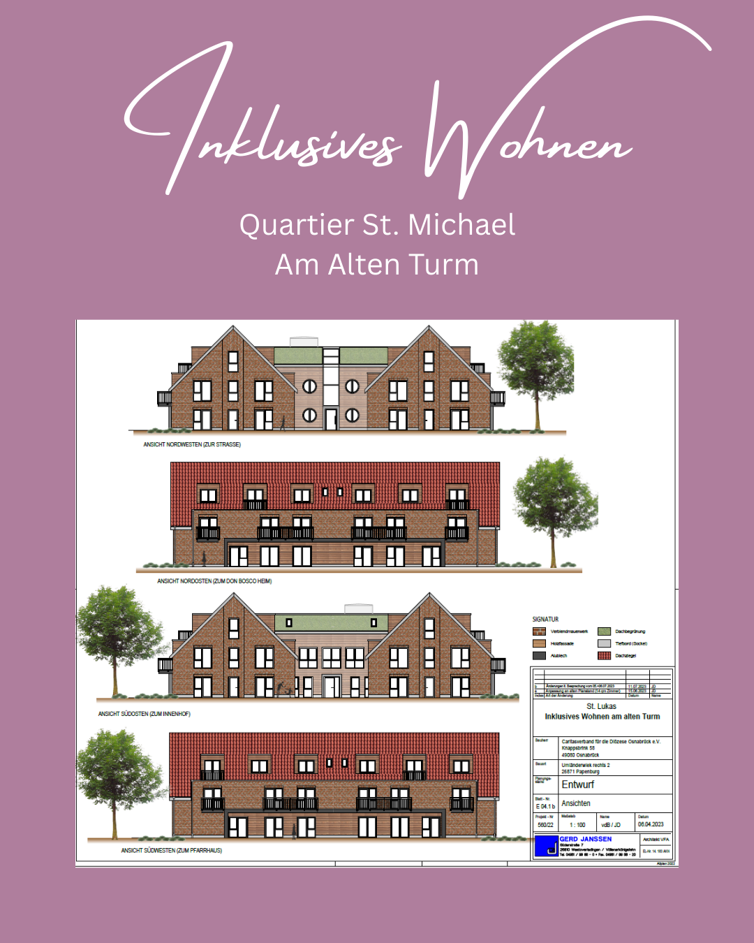 Einzug beim inklusiven Wohnen am Alten Turm